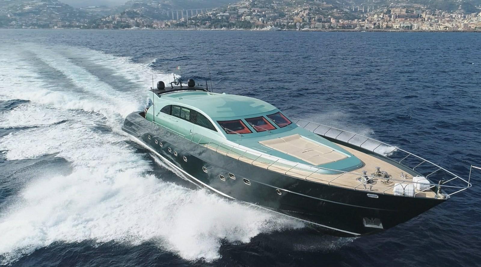 a boat on the water aboard CHASING SPIRIT Yacht for Sale