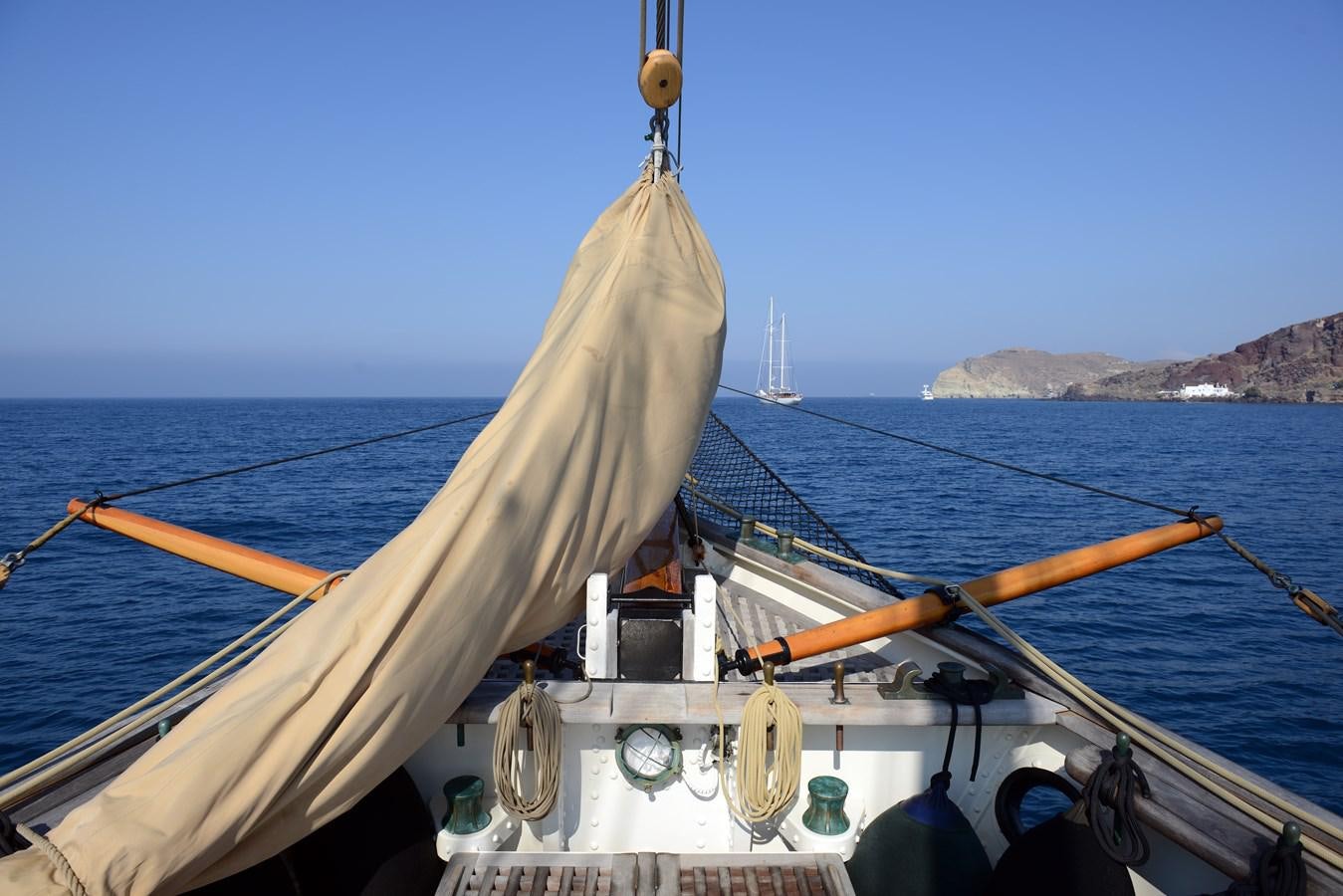 a boat on the water aboard NO.6 TEXEL Yacht for Sale