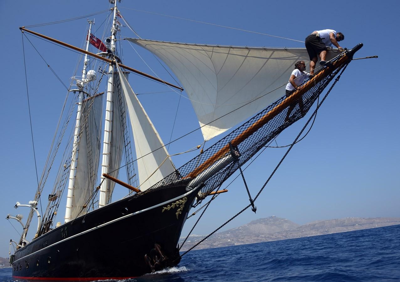 a sailboat on the water aboard NO.6 TEXEL Yacht for Sale