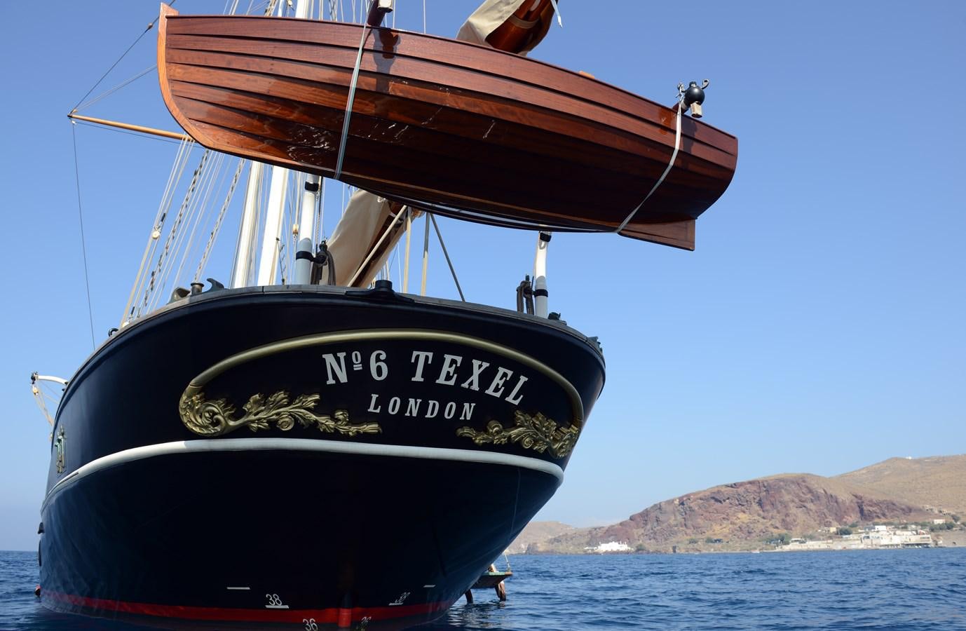 a boat on the water aboard NO.6 TEXEL Yacht for Sale