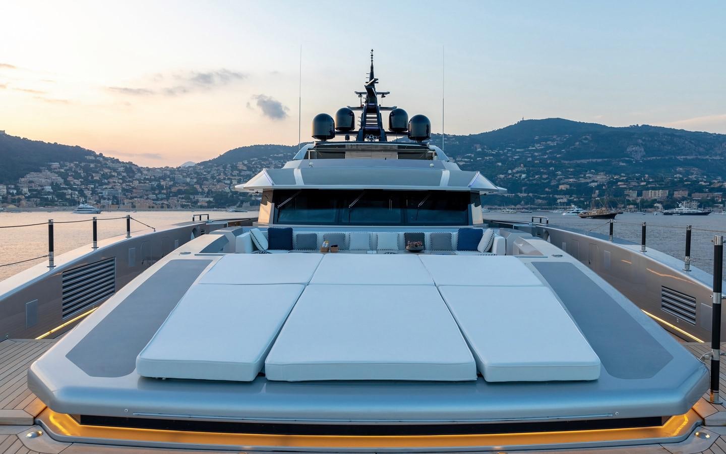 a boat on a boat aboard SARASTAR Yacht for Sale