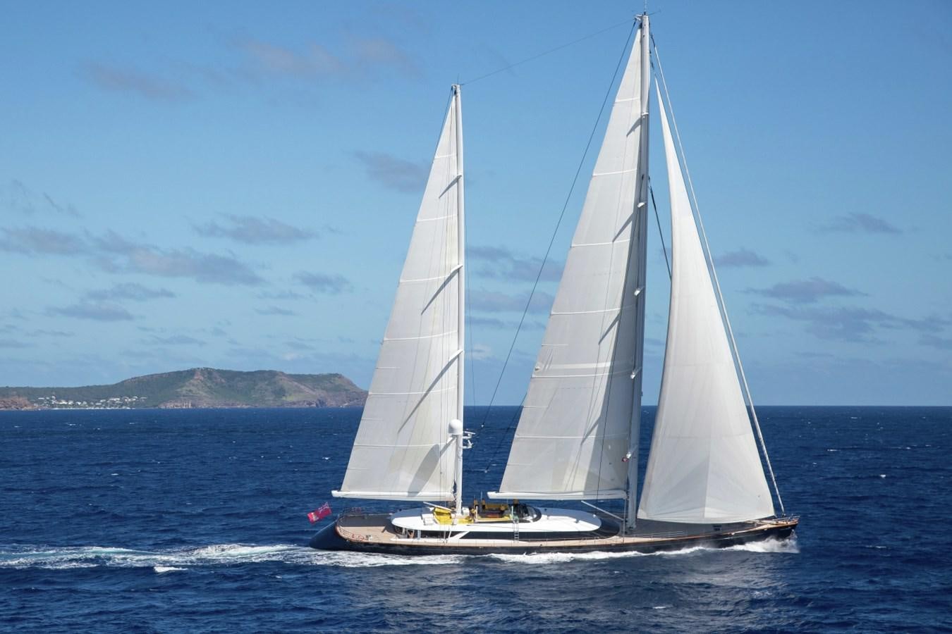 a sailboat on the water aboard SALVAJE Yacht for Charter