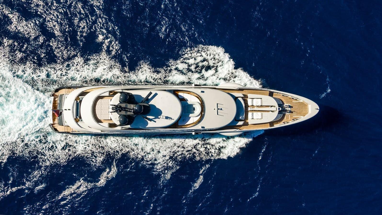 a boat in the water aboard SOUTH Yacht for Sale
