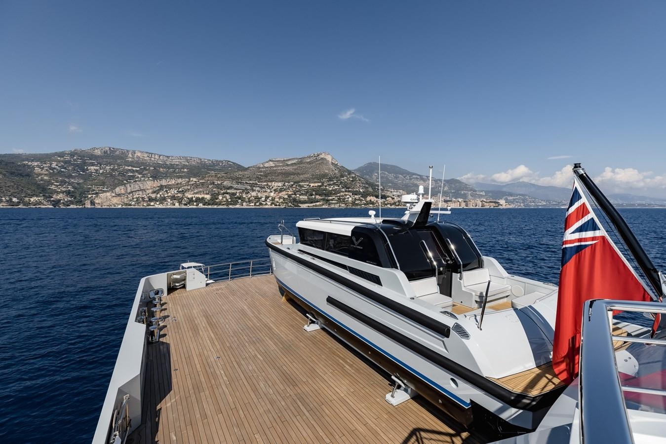 a boat on the water aboard VICTORIOUS Yacht for Charter