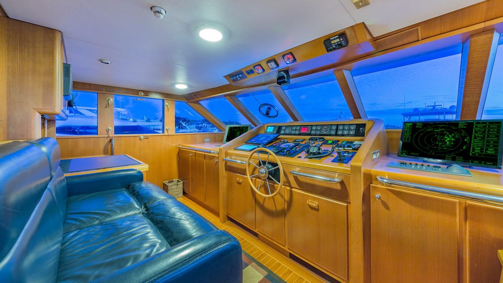 inside of a vehicle aboard CASUAL WATER Yacht for Sale