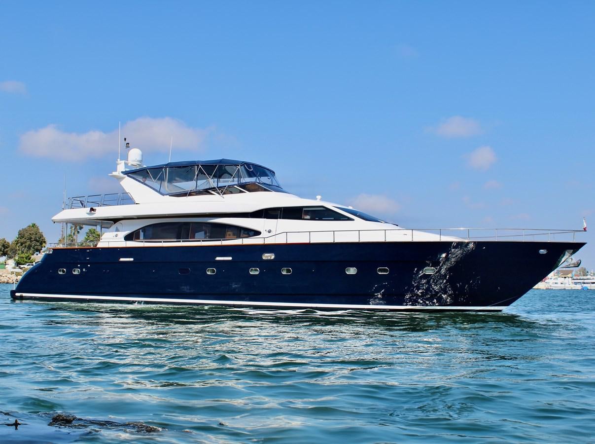 a boat in the water aboard H2 Yacht for Sale