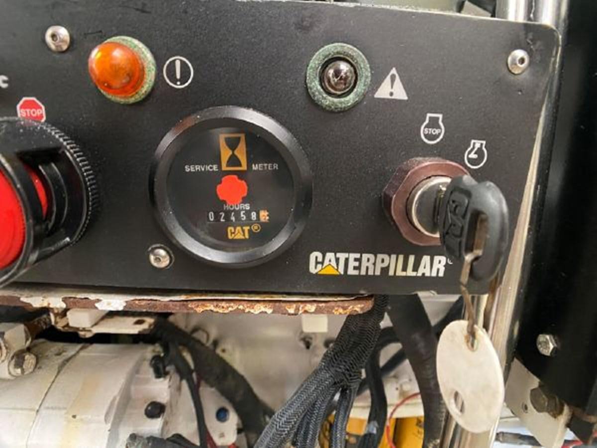 a close-up of a black device aboard 2005 760 FERRETTI MOTOR YACHT Yacht for Sale