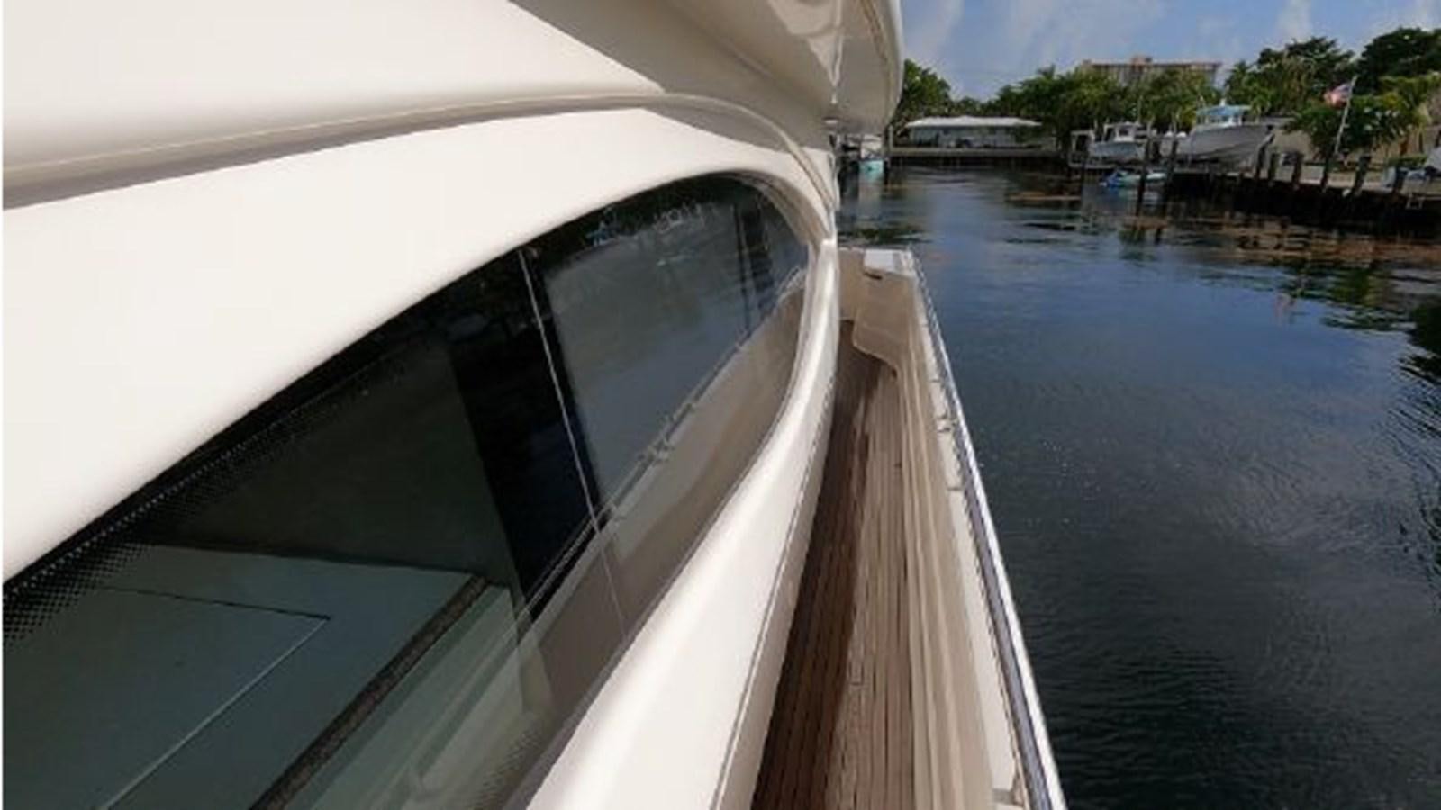 a boat on the water aboard 2005 760 FERRETTI MOTOR YACHT Yacht for Sale