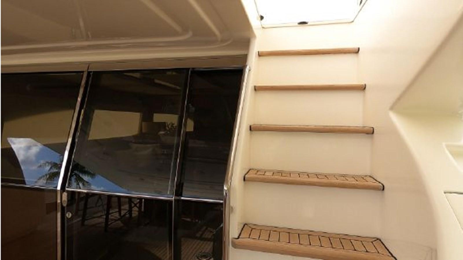 a white box with a keyboard inside aboard 2005 760 FERRETTI MOTOR YACHT Yacht for Sale