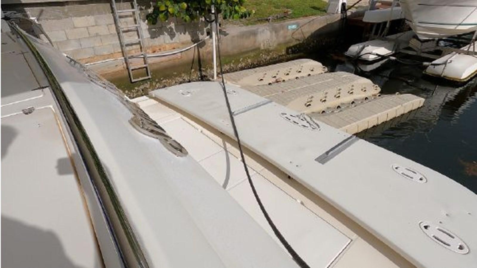 a boat on the water aboard 2005 760 FERRETTI MOTOR YACHT Yacht for Sale