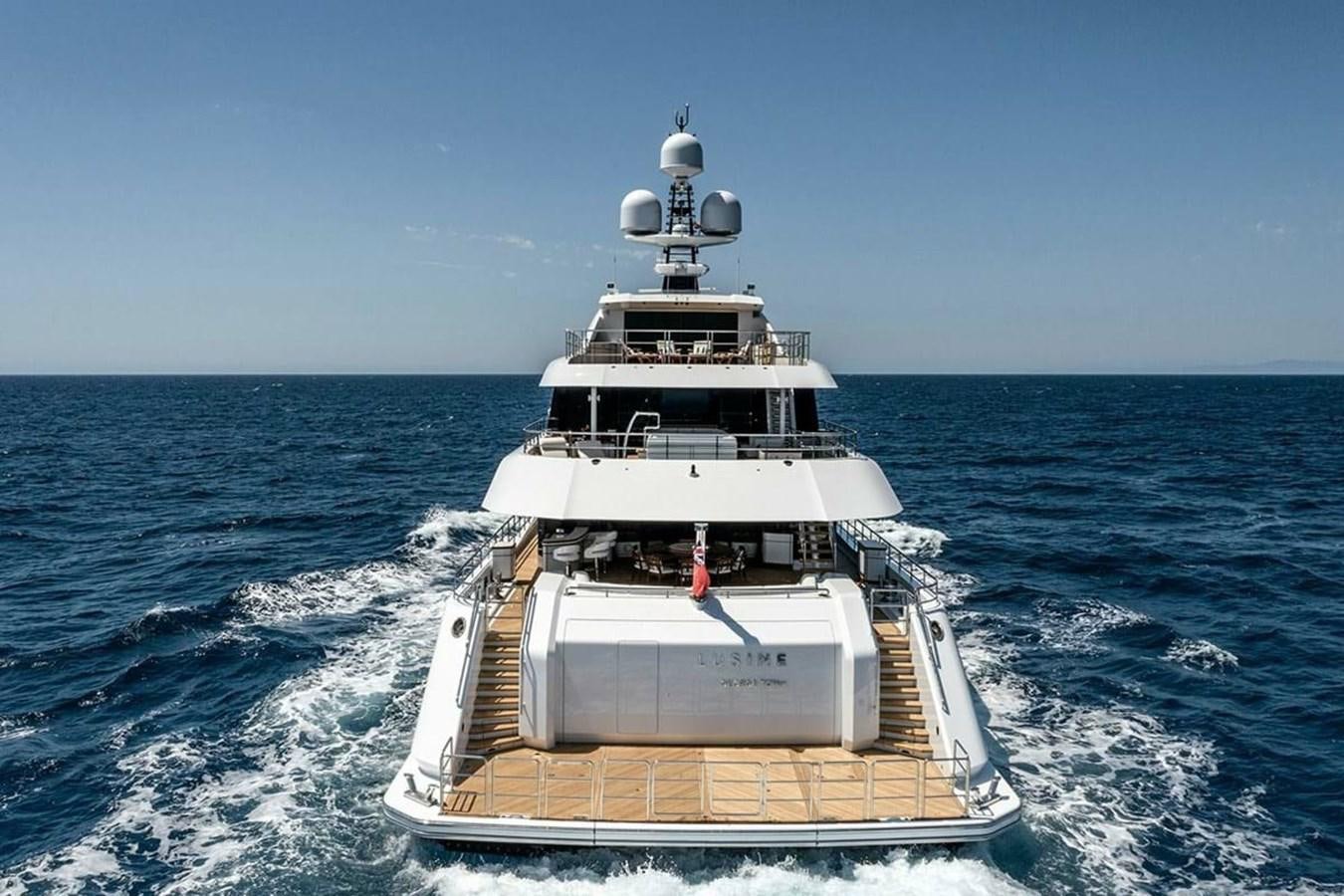 a boat on the water aboard LUSINE Yacht for Sale