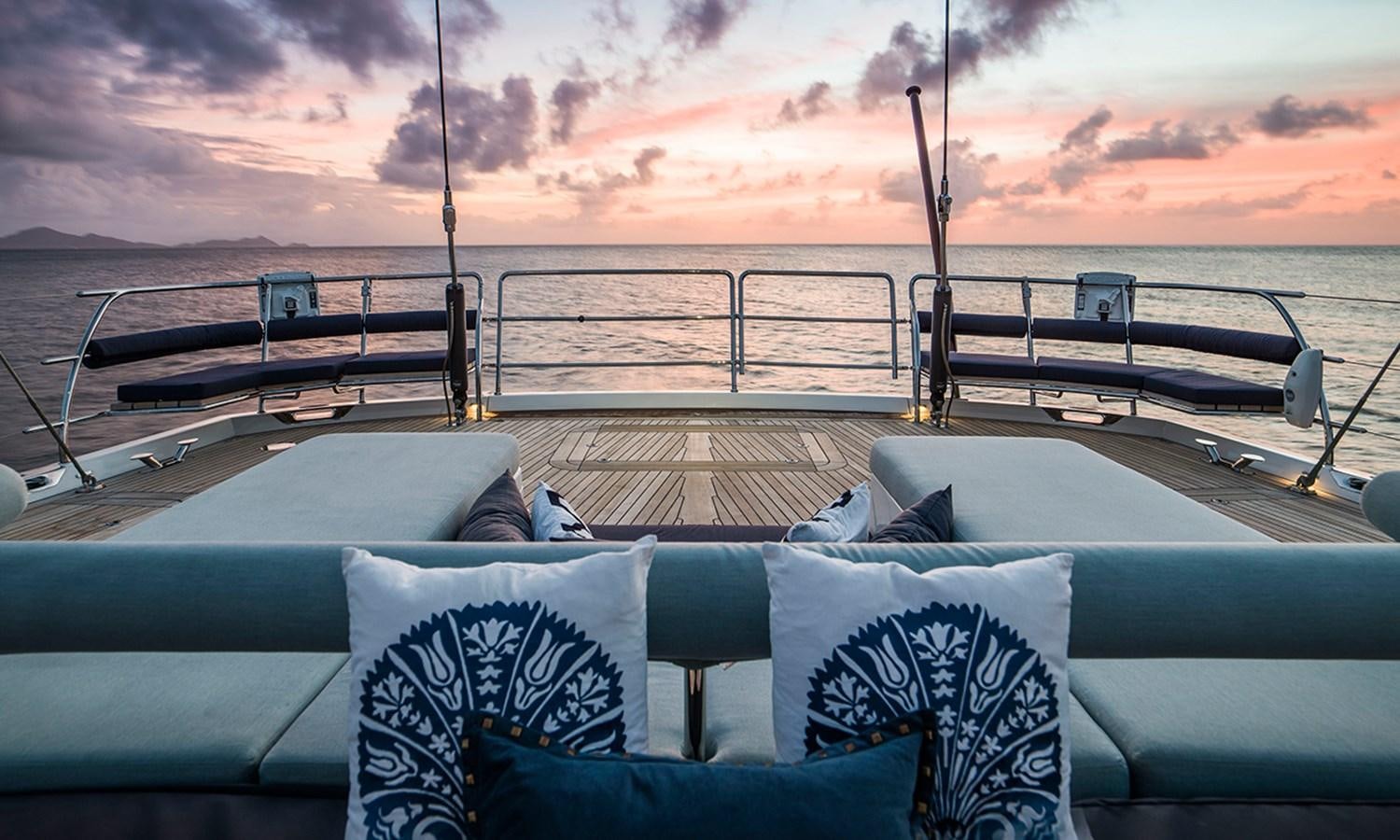 a boat on the water aboard TWILIGHT Yacht for Sale