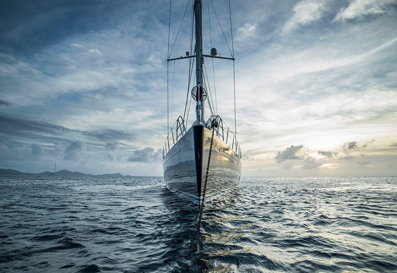 a sailboat in the water aboard TWILIGHT Yacht for Sale