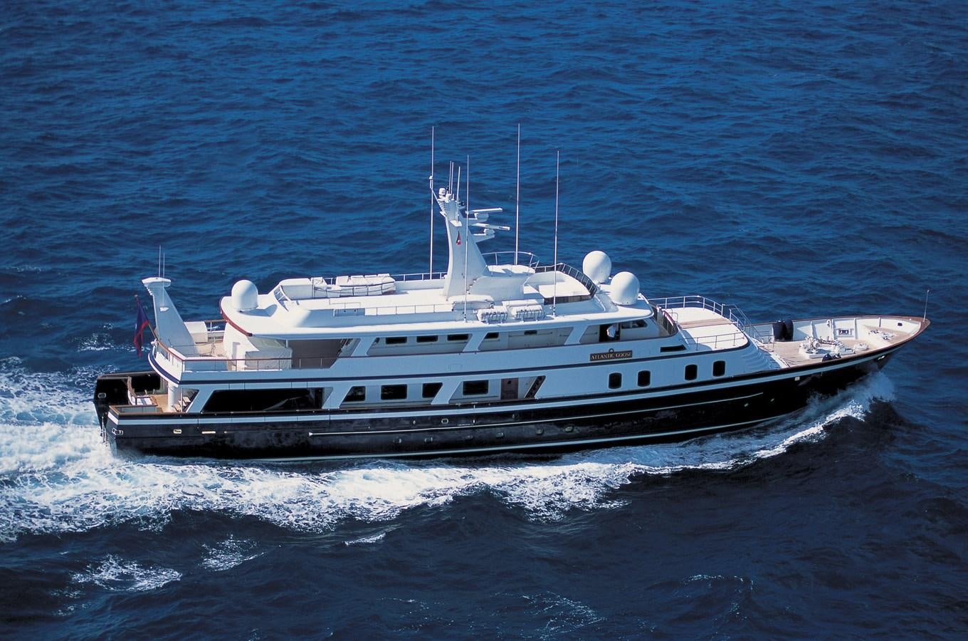 a boat on the water aboard GOOSE Yacht for Sale