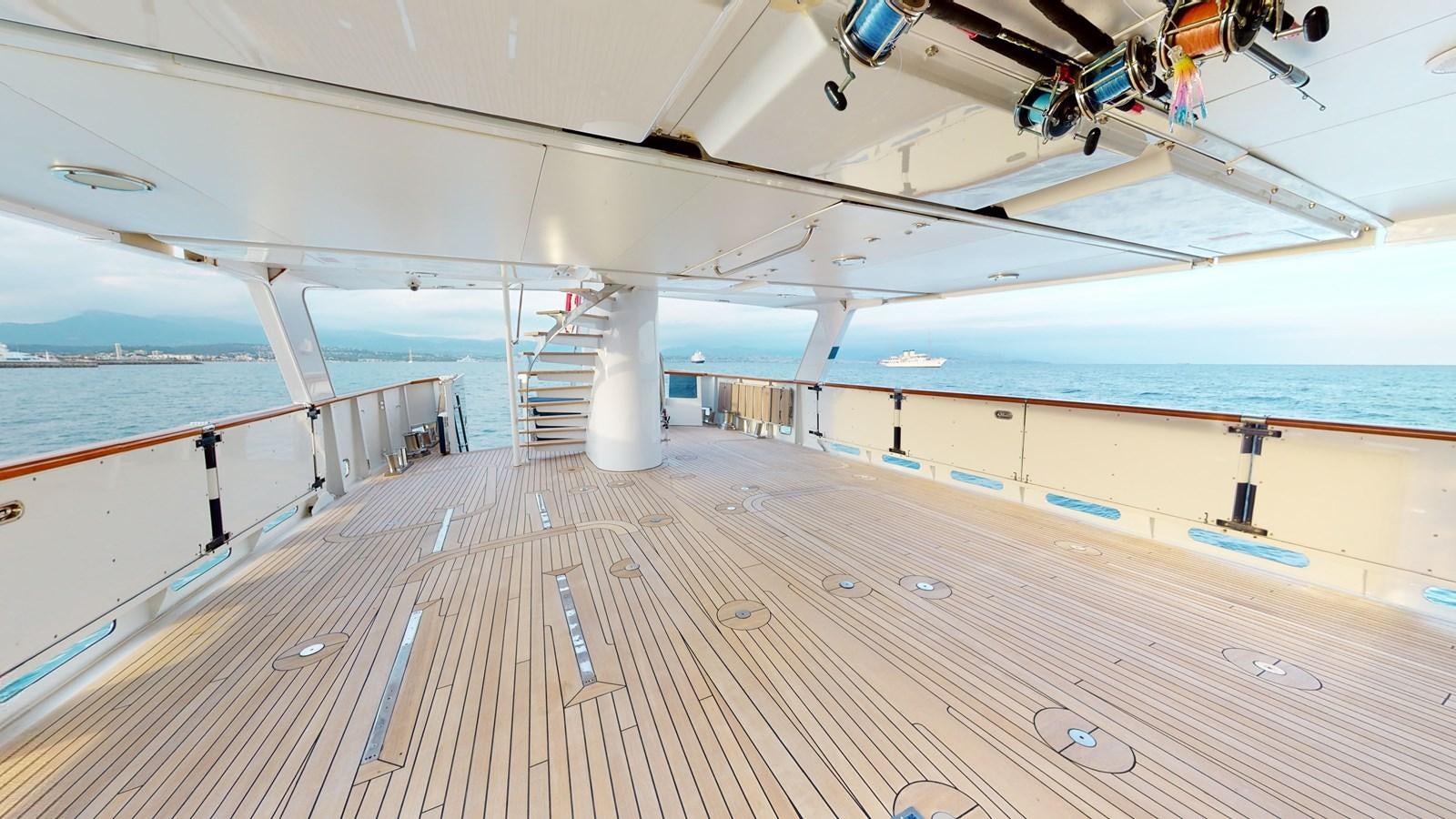 a boat on the water aboard WILAMINA Yacht for Sale