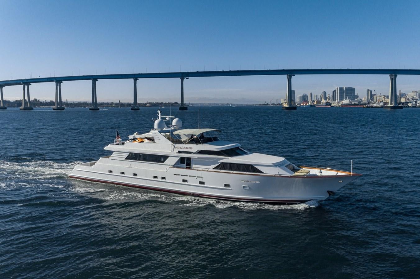 a boat in the water aboard PANACHE Yacht for Sale