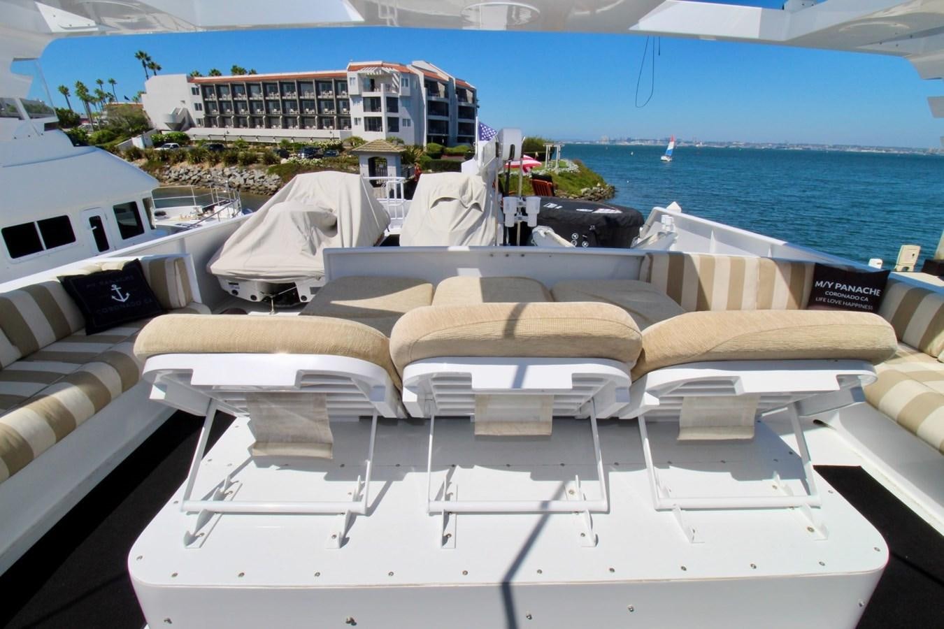 a group of boats on a beach aboard PANACHE Yacht for Sale