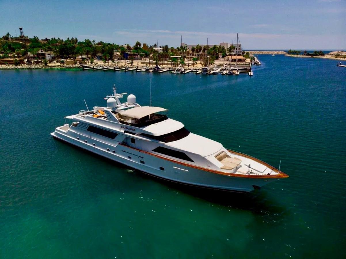 a boat in the water aboard PANACHE Yacht for Sale