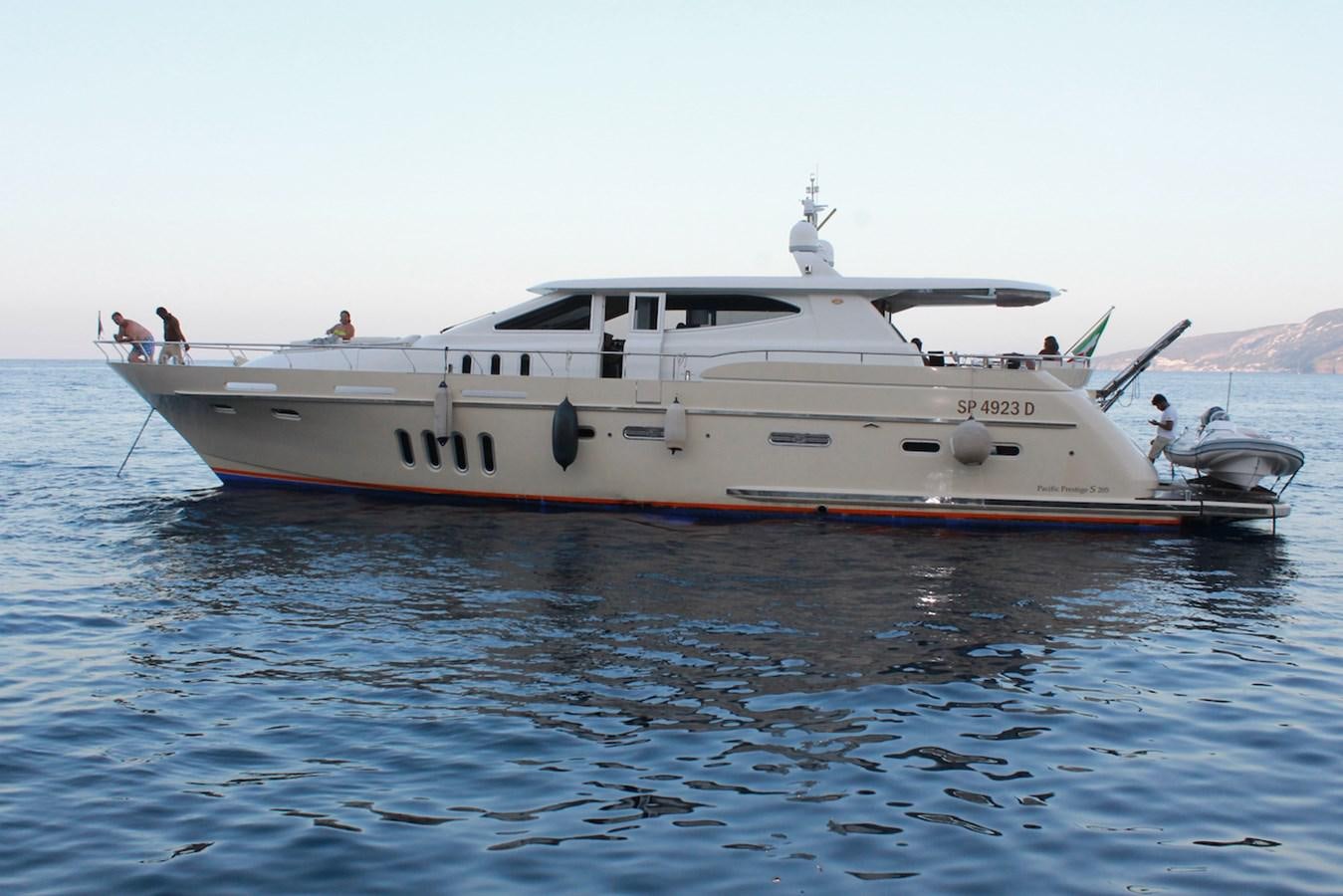 a boat in the water aboard LADY ROSE Yacht for Sale