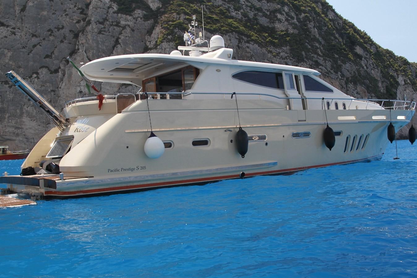 a boat in the water aboard LADY ROSE Yacht for Sale