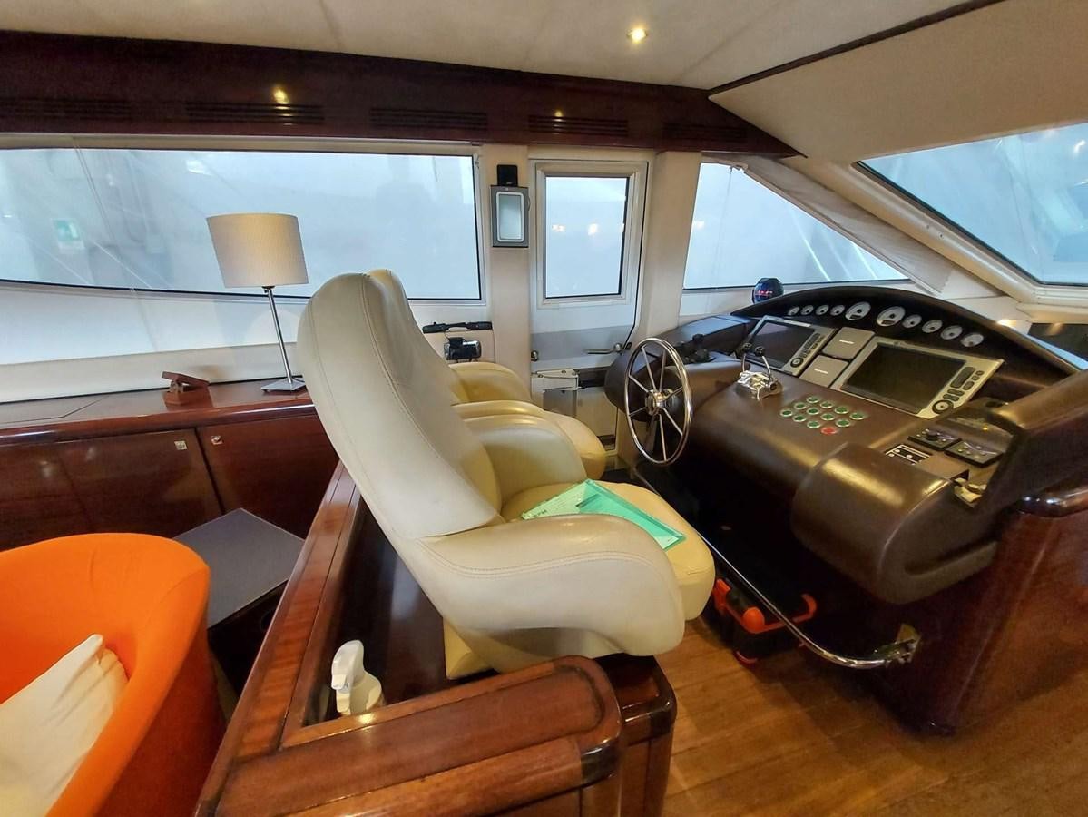 a car with a seat and steering wheel aboard LADY ROSE Yacht for Sale