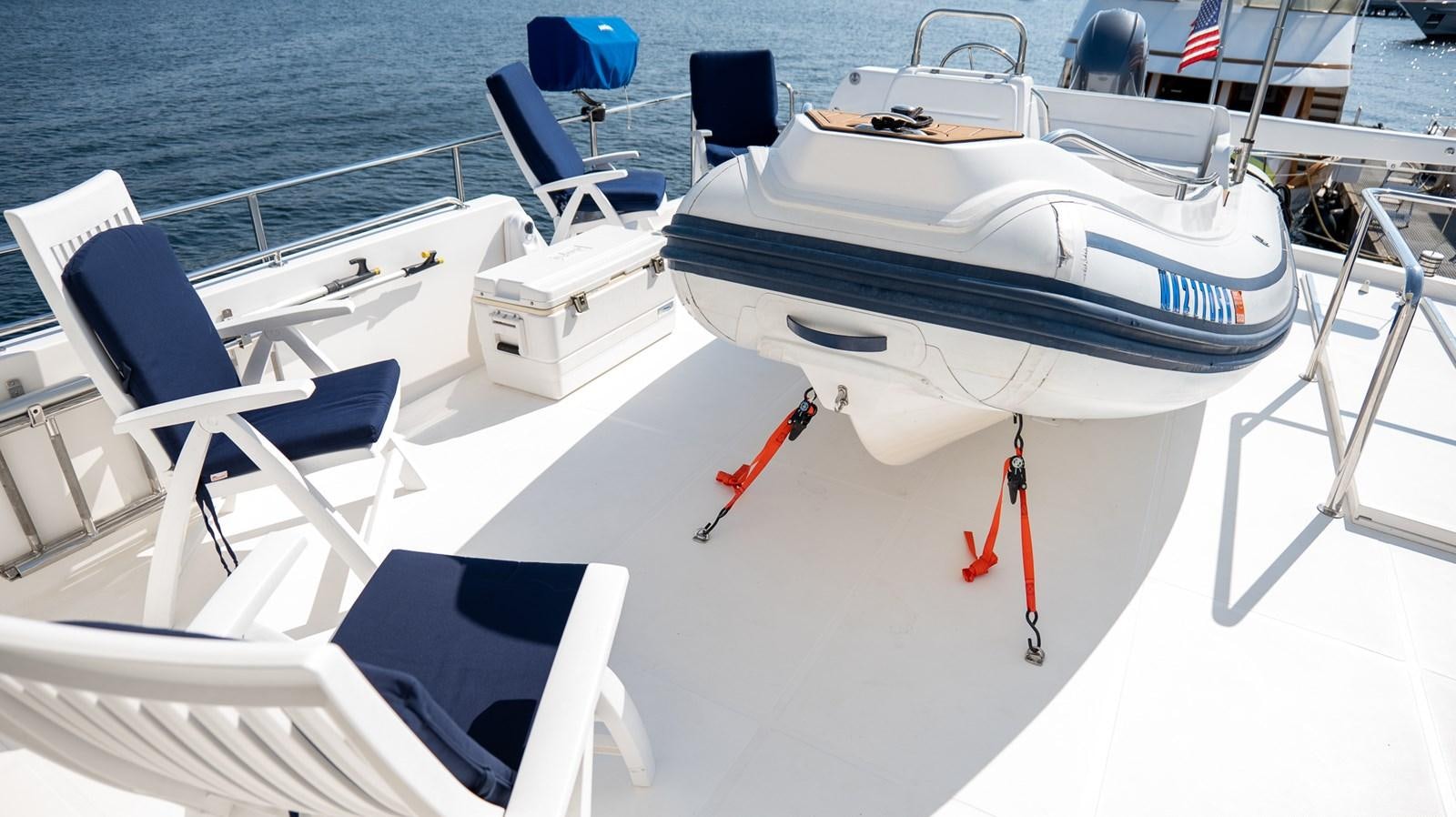 a boat on the water aboard SEA CZAR Yacht for Sale