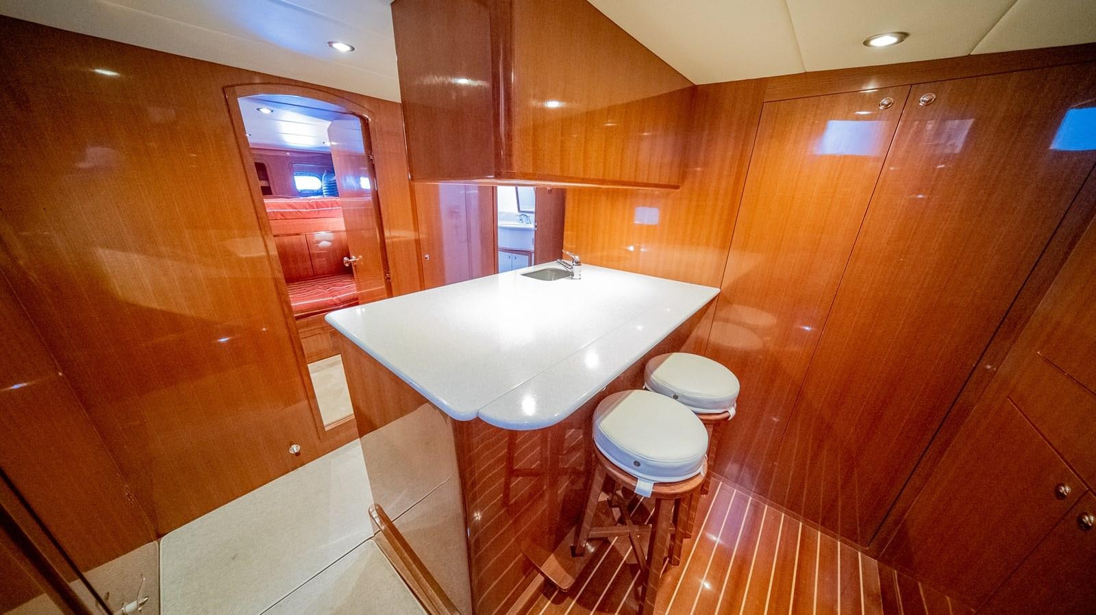 a bathroom with a large tub aboard SEA CZAR Yacht for Sale