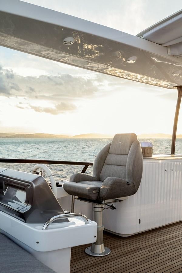 a boat on the water aboard 66 MAGELLANO Yacht for Sale