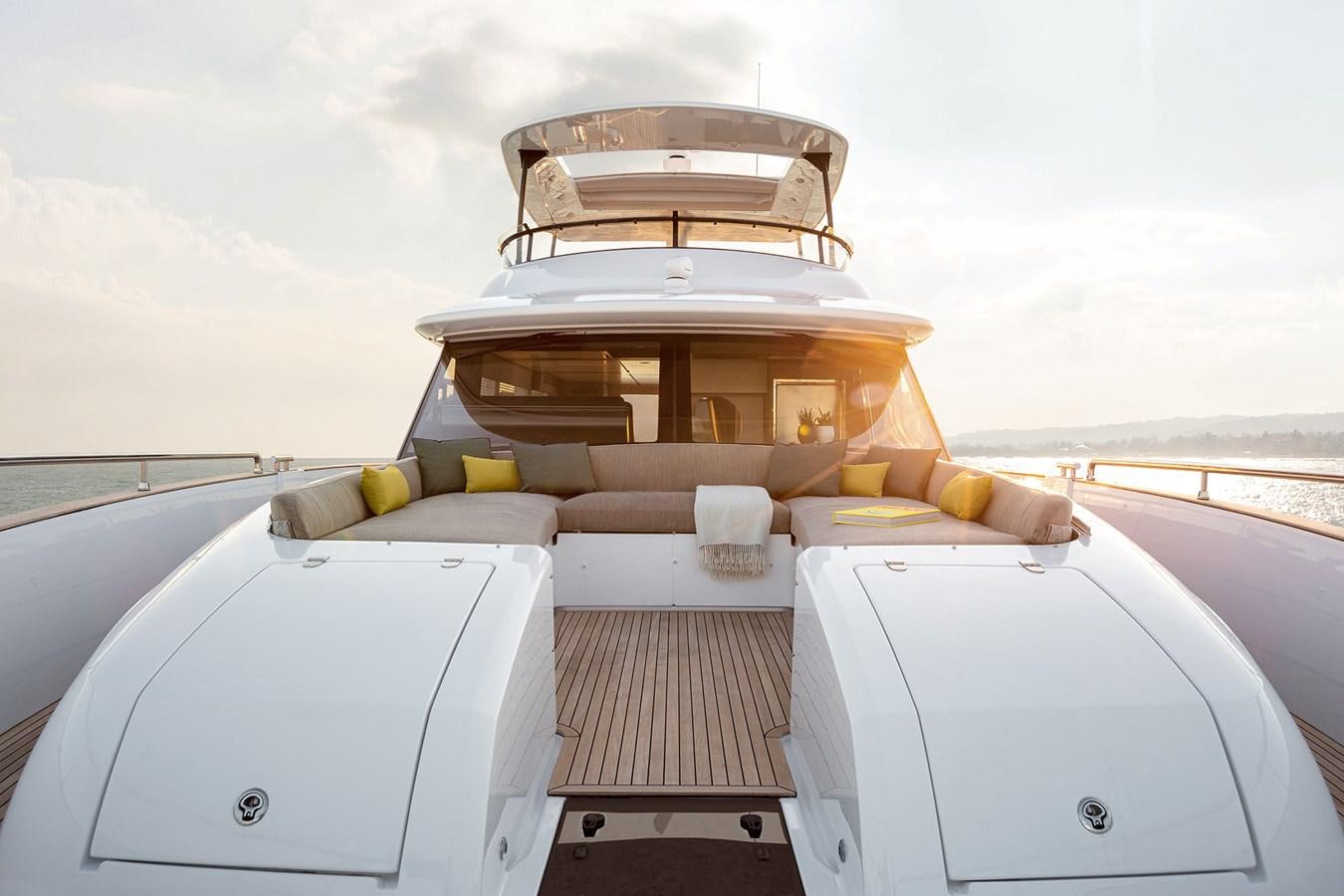 a boat on a boat aboard 66 MAGELLANO Yacht for Sale
