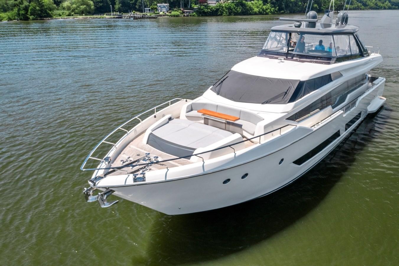 a boat on the water aboard PINCH ME Yacht for Sale