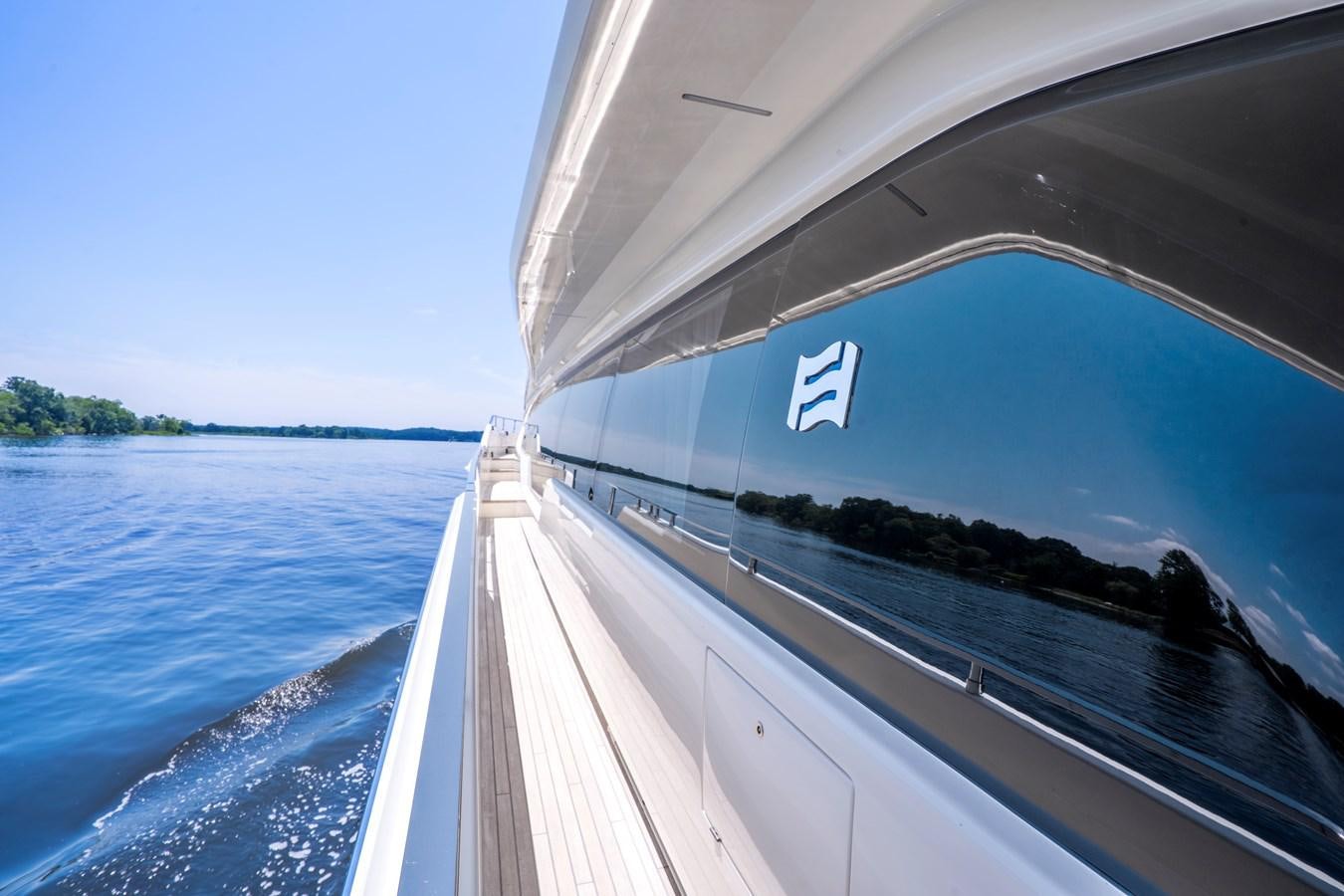 a boat on the water aboard PINCH ME Yacht for Sale