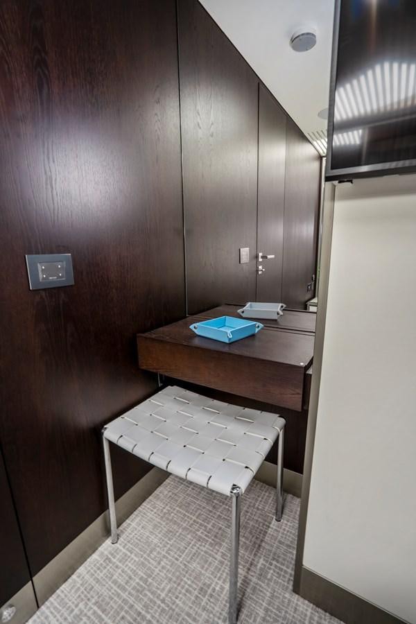 a white sink in a bathroom aboard PINCH ME Yacht for Sale