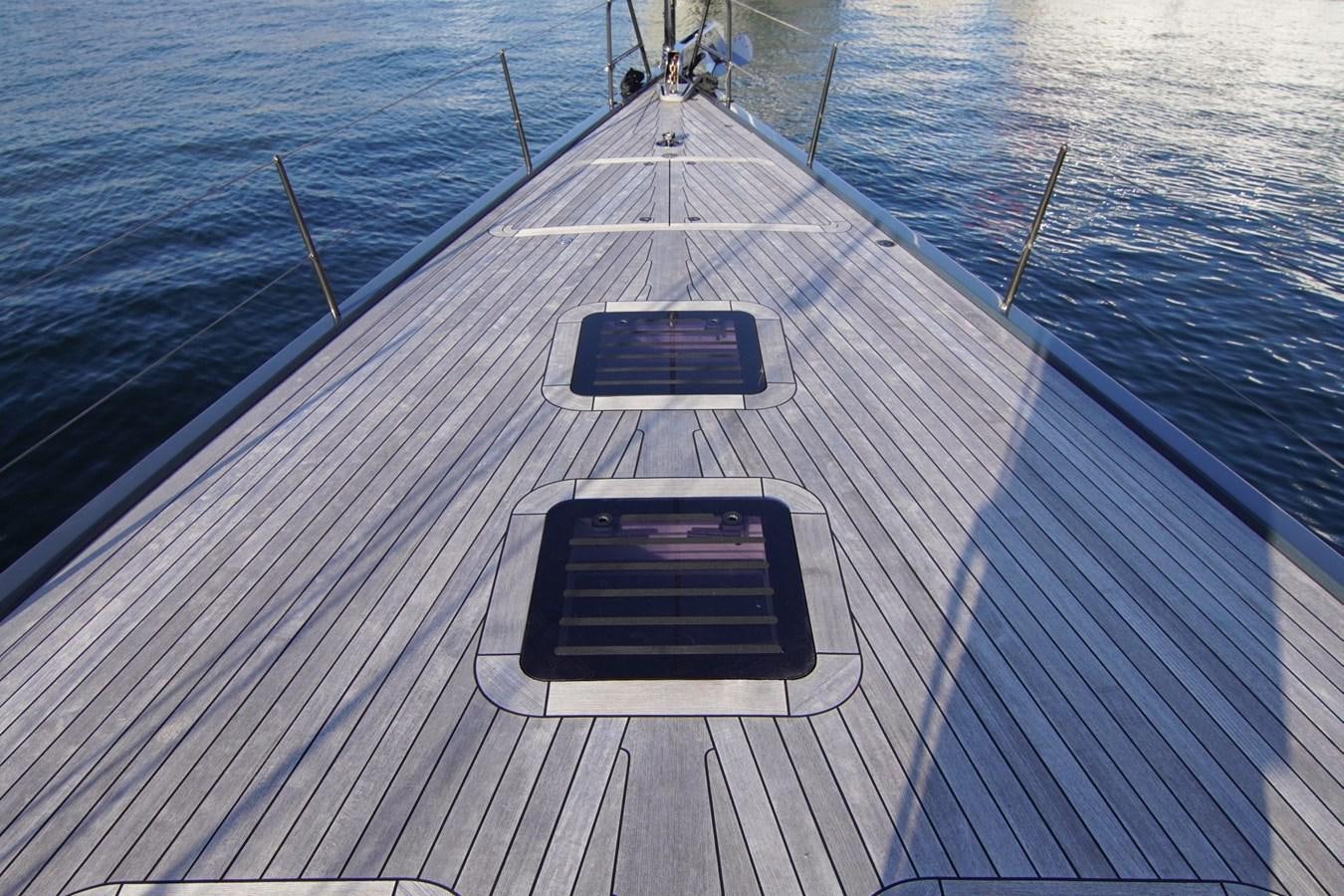 a boat on the water aboard NYUMBA Yacht for Sale