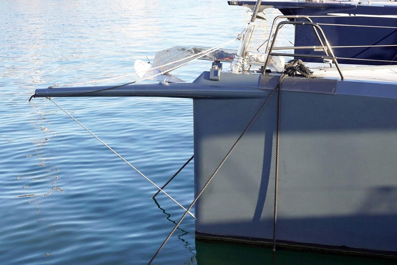 a boat on the water aboard NYUMBA Yacht for Sale