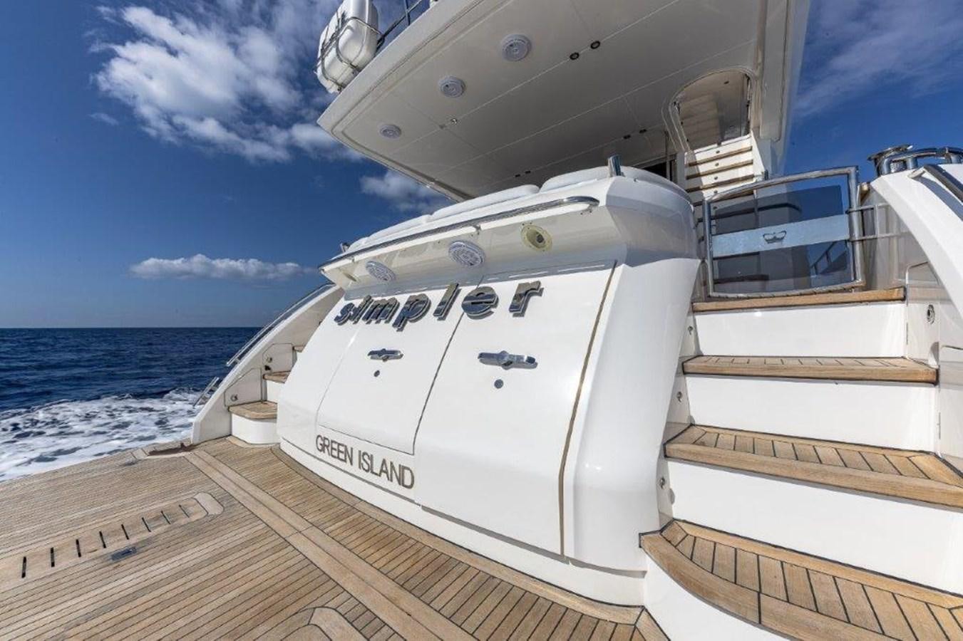 a boat on the water aboard SIMPLER Yacht for Sale