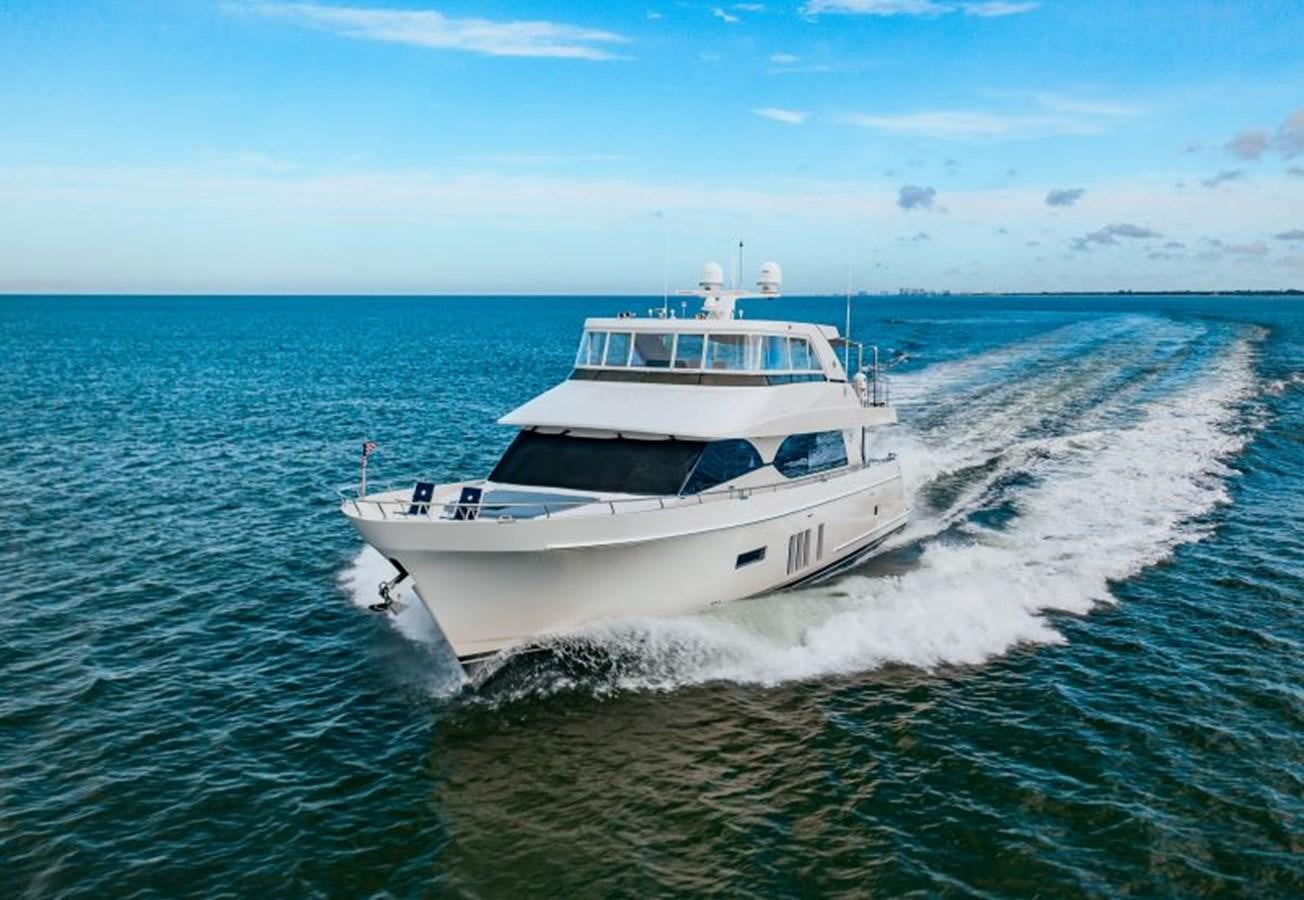 a white boat on the water aboard SWEET SALT Yacht for Sale