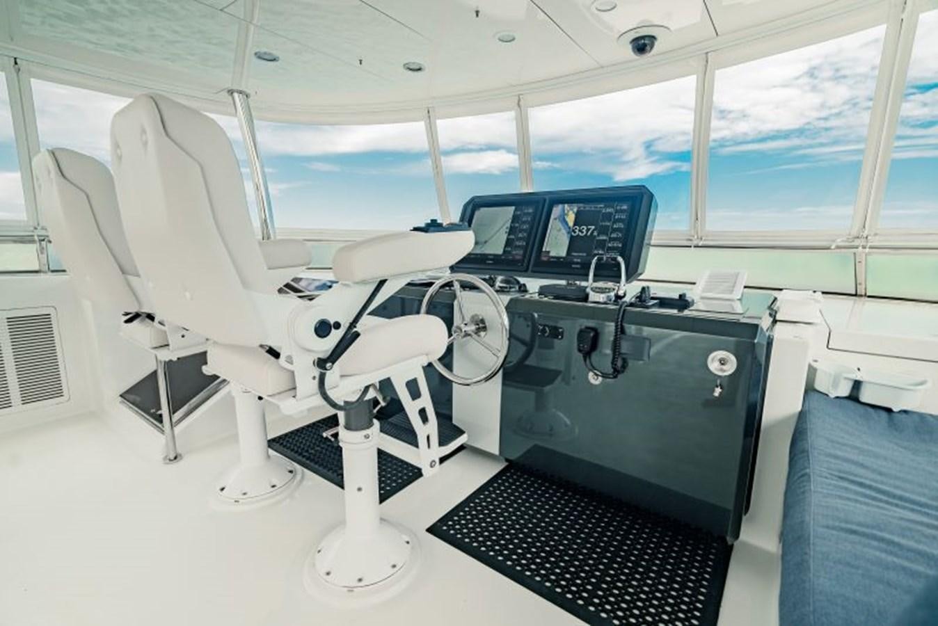 a room with a machine and computer aboard SWEET SALT Yacht for Sale