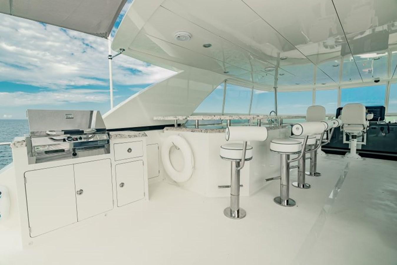a room with white cabinets and white cabinets aboard SWEET SALT Yacht for Sale