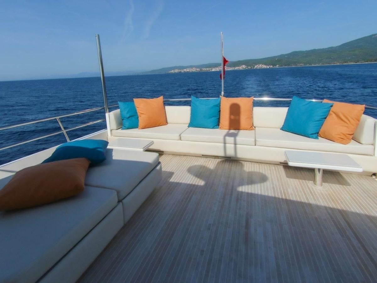 a boat on the water aboard POCO LOCO Yacht for Sale