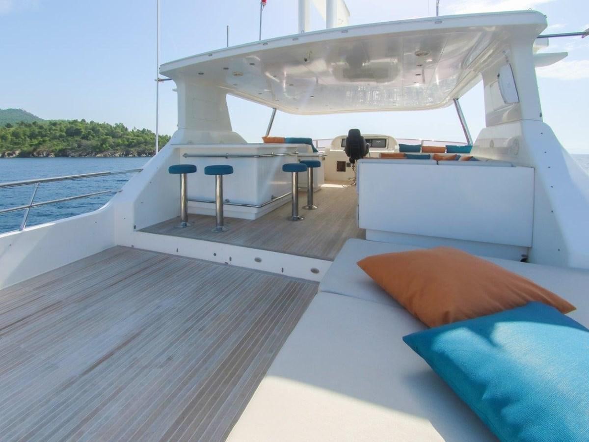a boat on the water aboard POCO LOCO Yacht for Sale