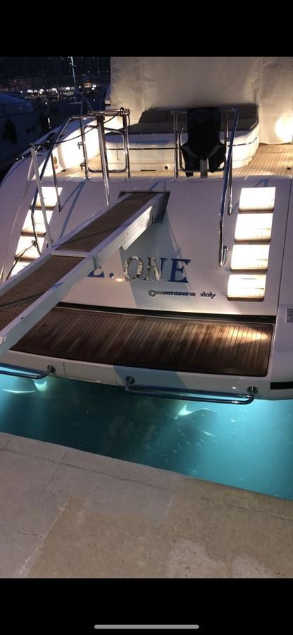 a boat on a deck aboard LE.ONE Yacht for Sale