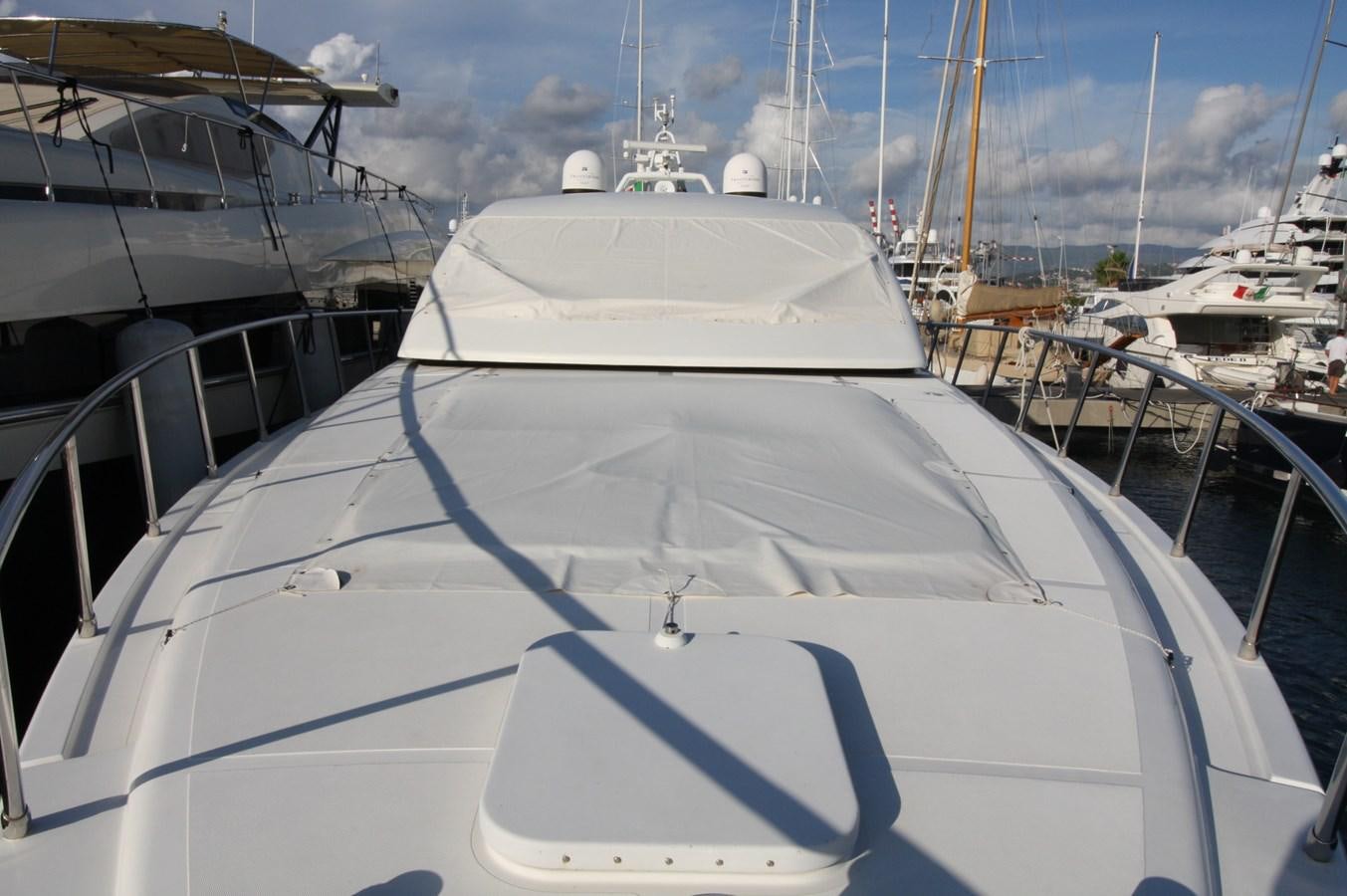 a boat docked at a pier aboard LE.ONE Yacht for Sale