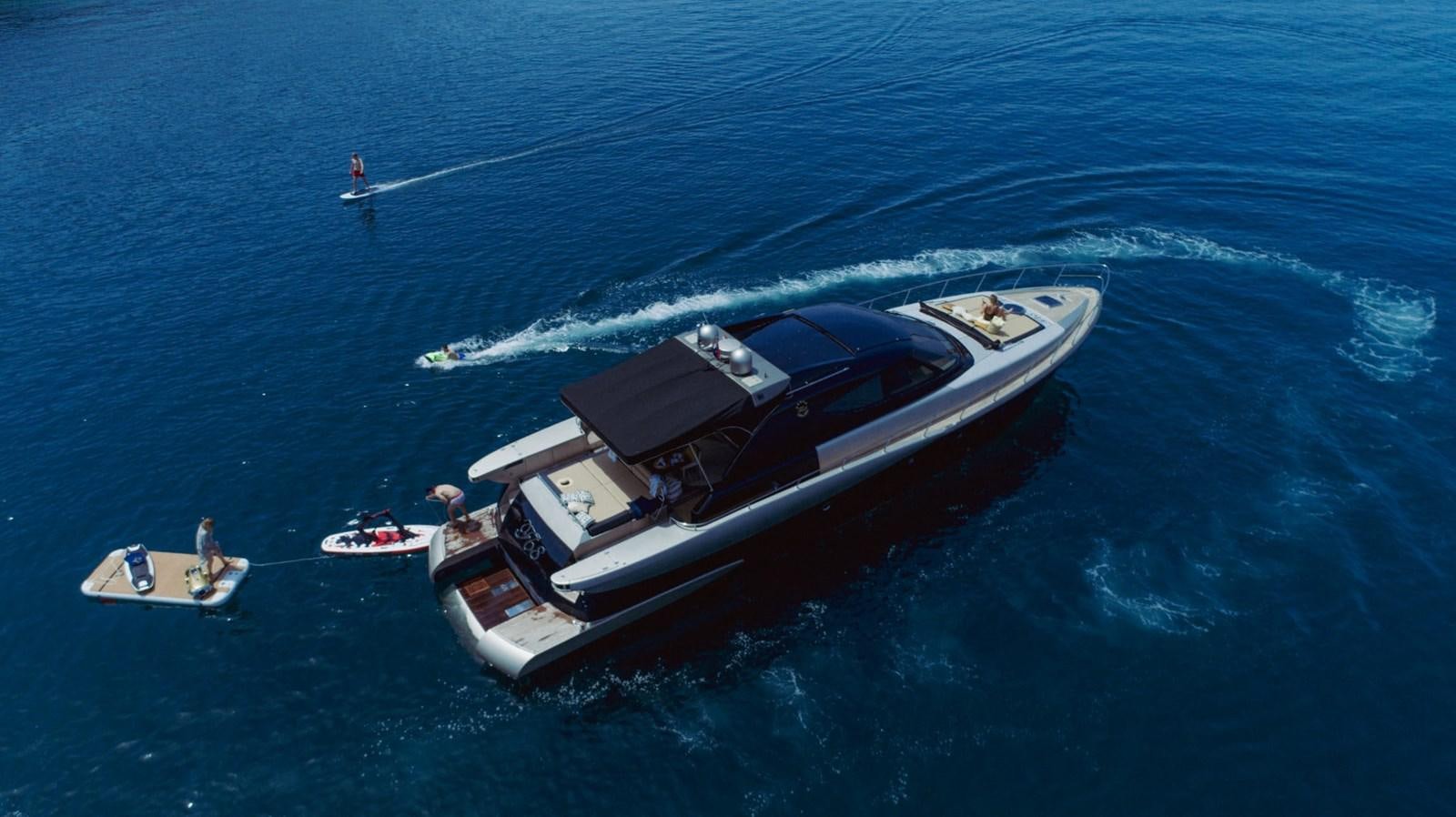 a boat on the water aboard F68 Yacht for Sale