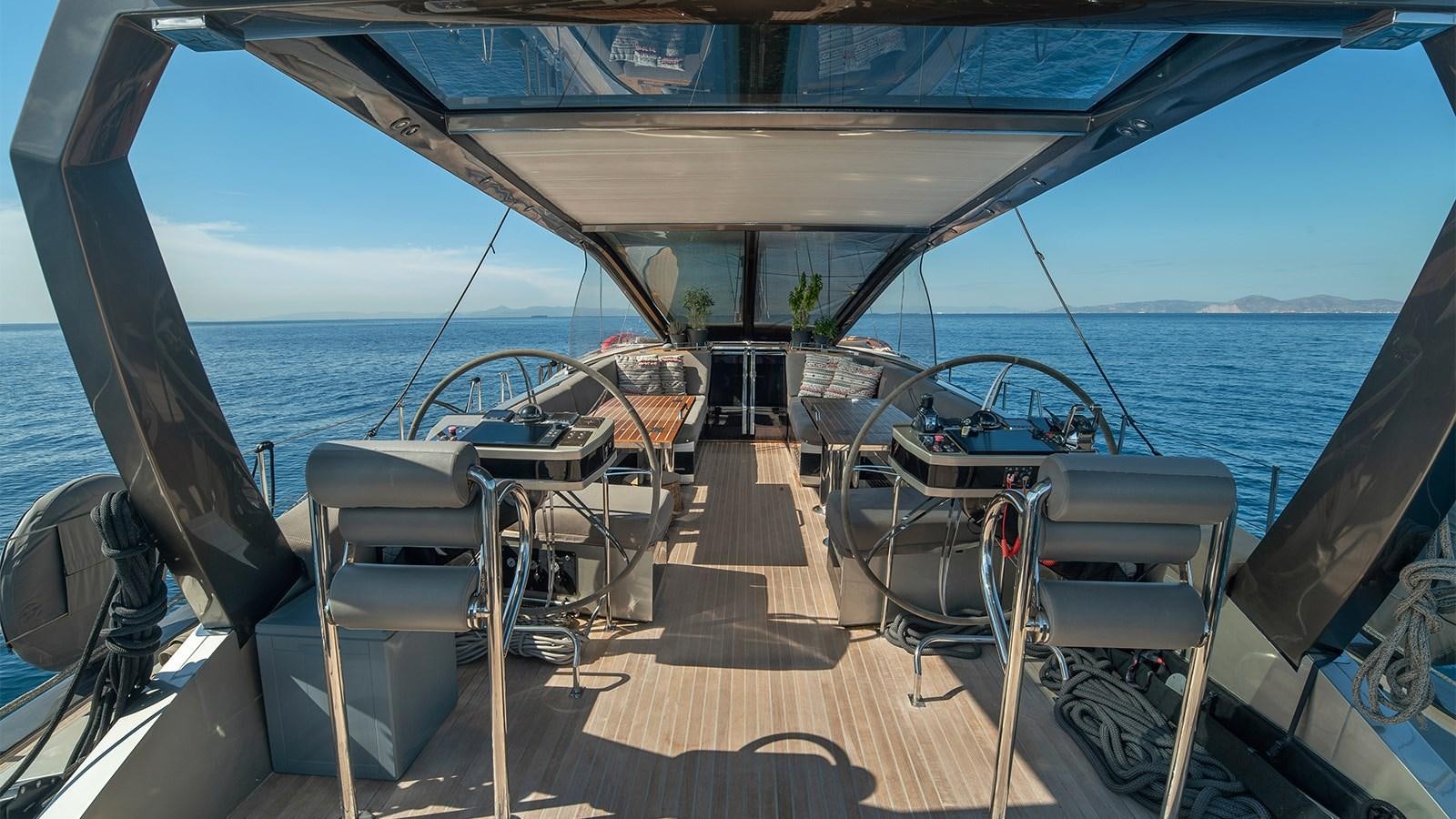 a boat on the water aboard GIGRECA Yacht for Sale
