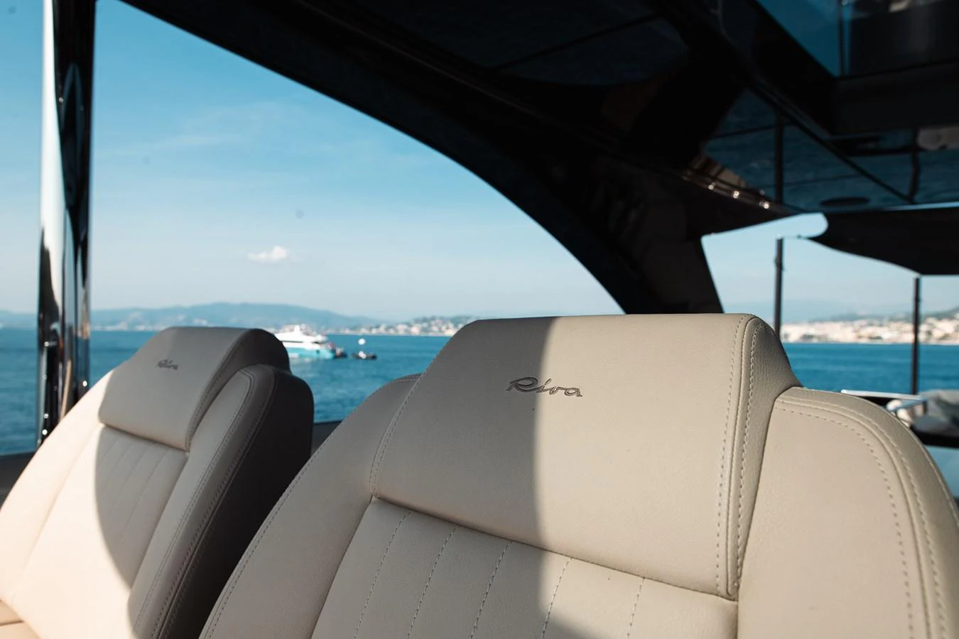 the inside of a boat aboard O4 Yacht for Sale