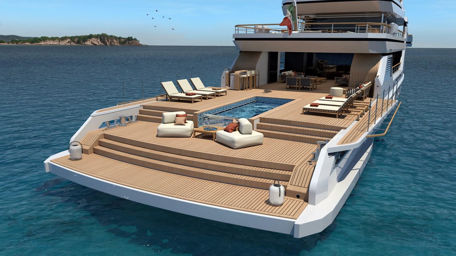 a boat on the water aboard BOW SPRIT Yacht for Sale