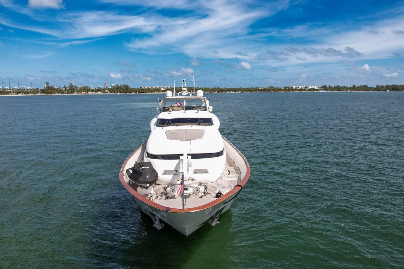 a boat on the water aboard STAMOS BIEN Yacht for Sale