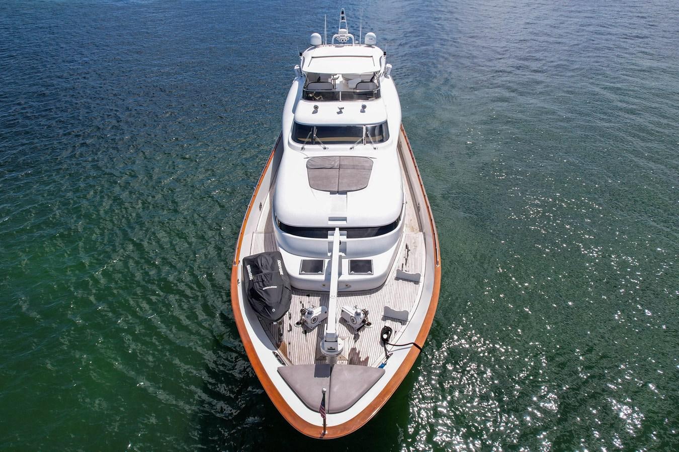 a boat in the water aboard STAMOS BIEN Yacht for Sale