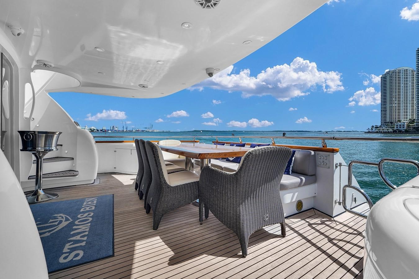 diagram aboard STAMOS BIEN Yacht for Sale