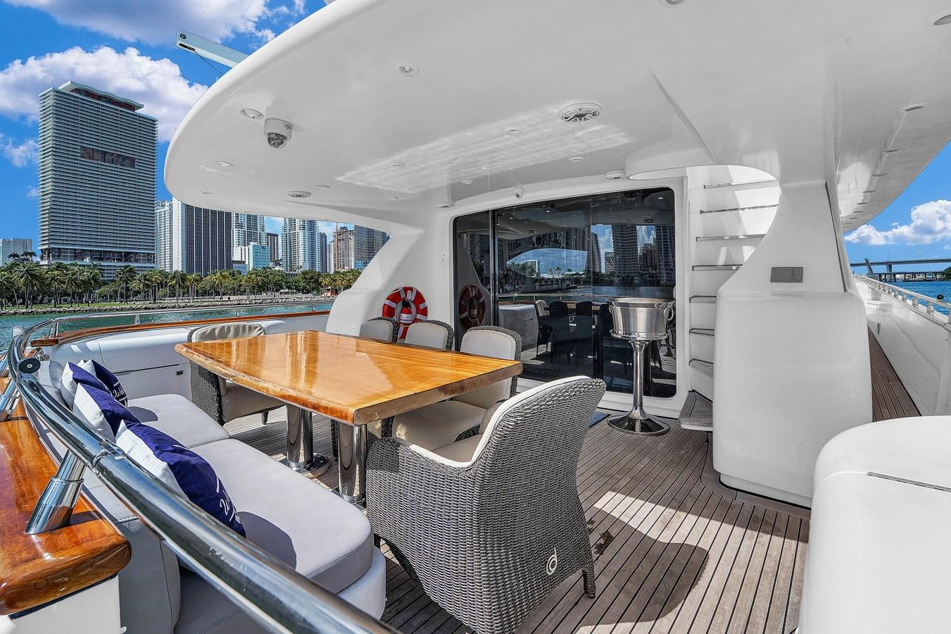 a boat on the water aboard STAMOS BIEN Yacht for Sale